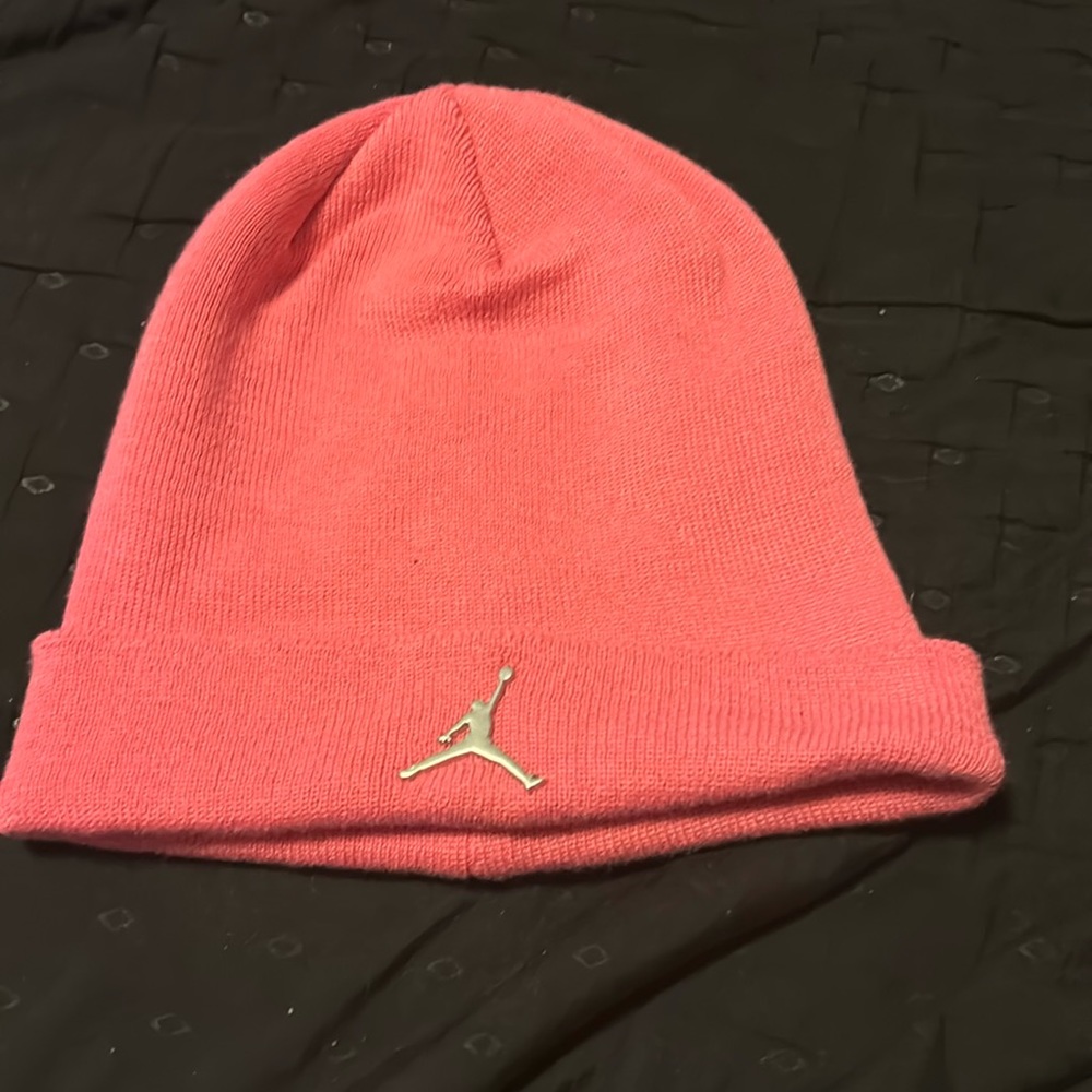 Pink Jordan Beanie